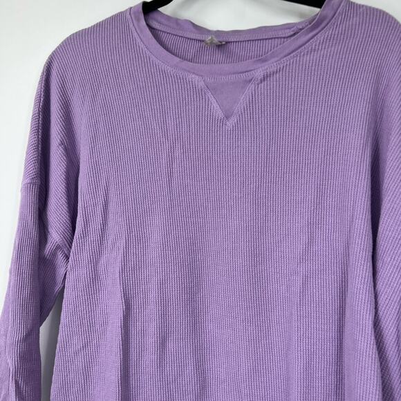 Intimately Free People Early Night Thermal Top in Lavender - Picture 2 of 7